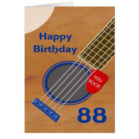 88誕生日ギタープレーヤー誕生日 (正面)