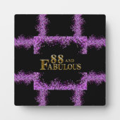 88誕生日 フォトプラーク (正面)