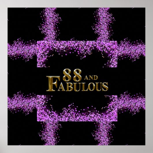 88誕生日 ポスター (正面)