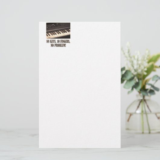 88鍵 便箋 (スタンド正面)