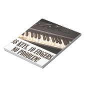 88鍵、10指、問題なし！ ノートパッド (回転)