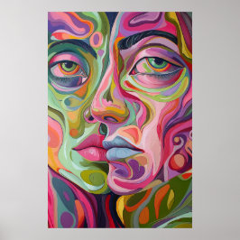 880抽象芸術 ポスター