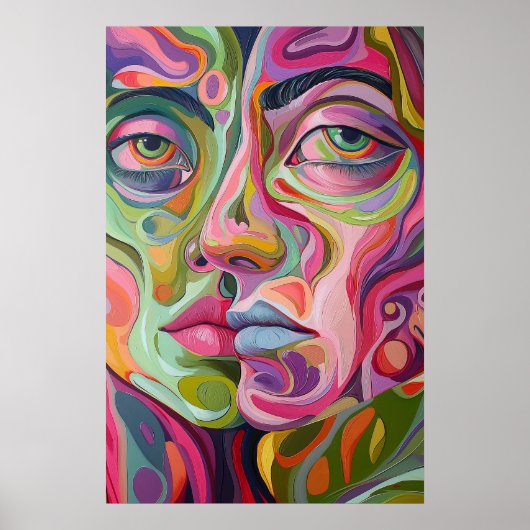 880抽象芸術 ポスター (正面)