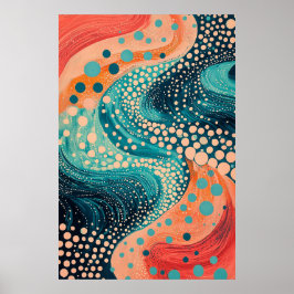 884抽象芸術 ポスター