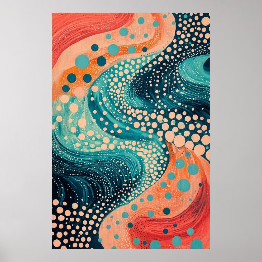 884抽象芸術 ポスター (正面)