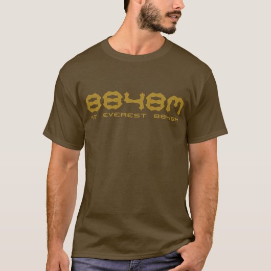 8848m tシャツ (正面)