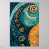 886抽象芸術 ポスター (正面)