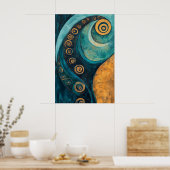 886抽象芸術 ポスター (キッチン)