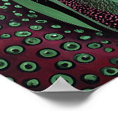 887抽象芸術 ポスター (角)