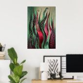 887抽象芸術 ポスター (ホームオフィス)