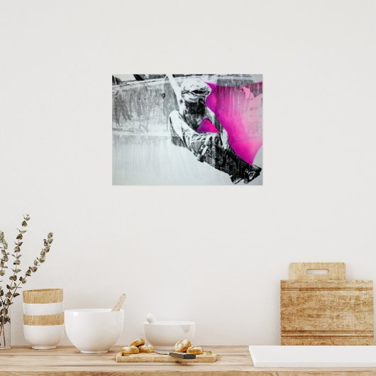 887番 ポスター (キッチン)