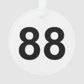 88 - 88 オーナメント (正面)