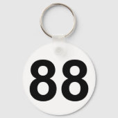 88 - 88 キーホルダー (正面)