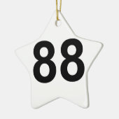 88 - 88 セラミックオーナメント (左)