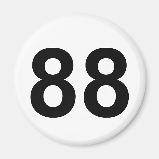88 - 88 マグネット (正面)