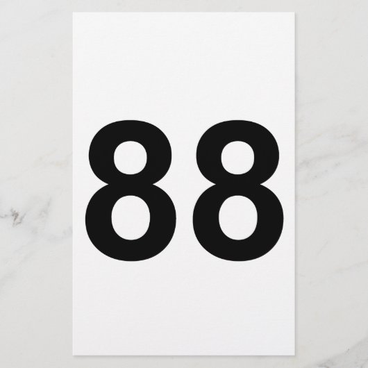 88 - 88 便箋 (正面)