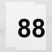 88 - 88 便箋 (正面/裏面)