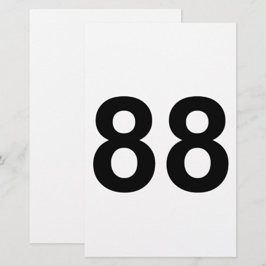 88 - 88 便箋 (正面/裏面)
