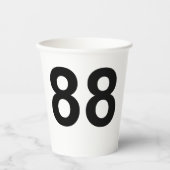 88 - 88 紙コップ (正面)
