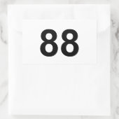 88 - 88 長方形シール (バッグ)
