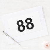 88 - 88 長方形シール (封筒)