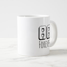 88 Forever スペシャルマグ ジャンボコーヒーマグカップ