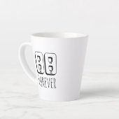 88 Forever Latte Mug カフェラテマグ (左アングル)