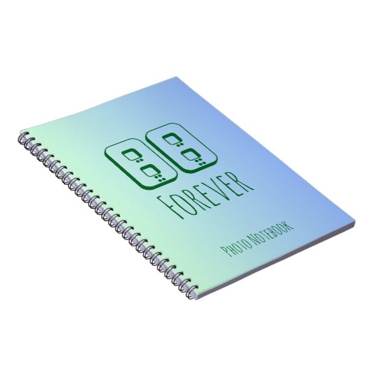 88 Forever Spiral Photo Notebook ノートブック (右側)