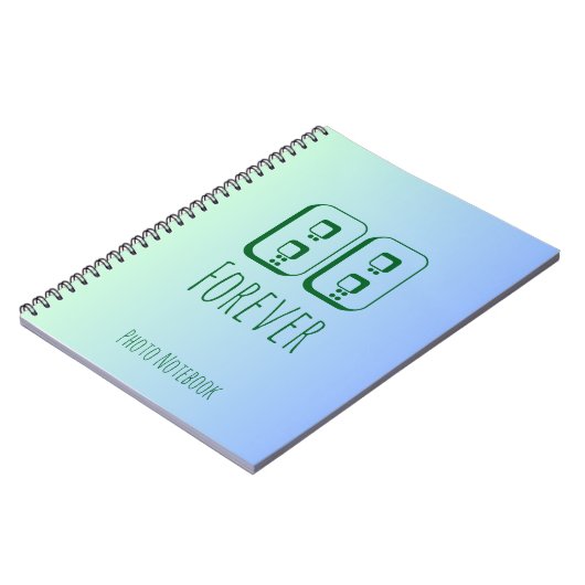 88 Forever Spiral Photo Notebook ノートブック (左側)