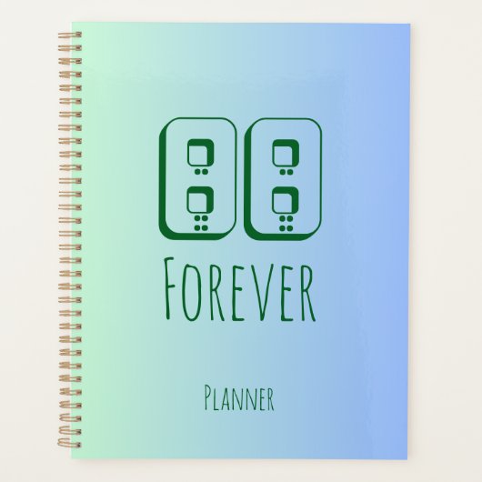 88 Forever Spiral Photo Notebook プランナー手帳 (正面)