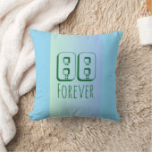 88 Forever Throw Pillow クッション (ブランケット)