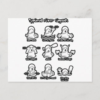 88_River_signal2 ポストカード