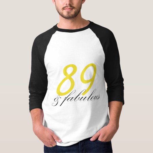 89と素晴らしい Tシャツ (正面)
