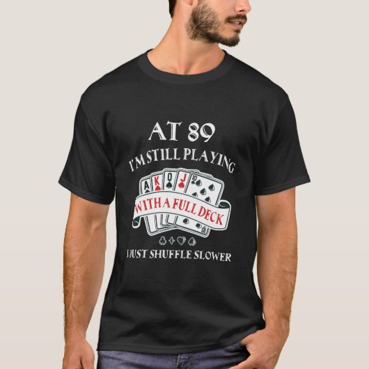 89回目の89トランプ Tシャツ (正面)