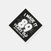 89歳皮肉ミームおもしろい89誕生日 スタンダードカクテルナプキン (角)