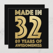 89番目の誕生日ギフト |おじいちゃんの贈り物|誕生日ギフト シーズンカード (正面/裏面)