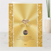 89誕生日おばあちゃん、ママ&ネーム、 サンキューカード (裏面)