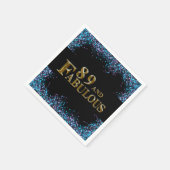 89誕生日 スタンダードカクテルナプキン (角)