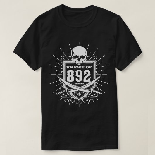 892クレー Tシャツ (デザイン正面)