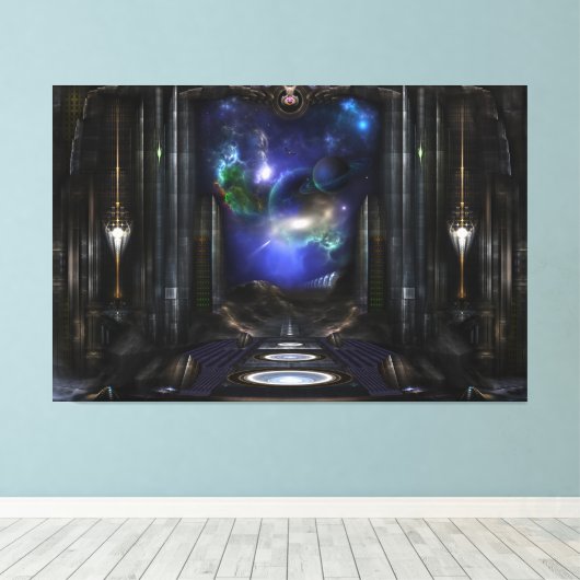 89-123-A9p2 Arsairian 7 Reporting Canvas Print キャンバスプリント (インサイチュ (ウッドフロア))