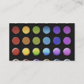 8 – カラフル光沢 名刺 (裏面)