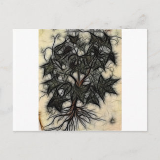 8 – シャドウつる植物ギア ポストカード