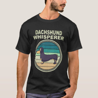 8 ダックスフント+ウィスパラー+ヴィンテージ Tシャツ