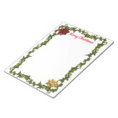 8.パーソナライズされた5 x 11クリスマスノートパッド ノートパッド (アングル)