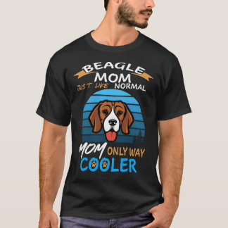 8 ビーグルママ クーラー Tシャツ