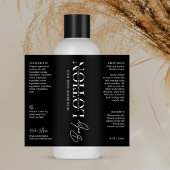 8 モダン OZ化粧品ボトル体化粧水ラベル スパークリングワインラベル