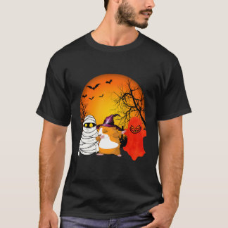 8 モルモット ハロウィン カボチャ Tシャツ