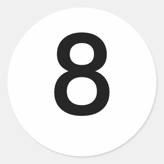 8 ラウンドシール (正面)