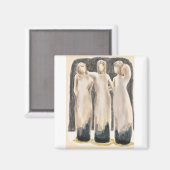 8 – 三人姉妹 マグネット (正面/裏面)