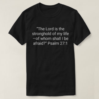 8. 「主は我がいのちの砦。我は誰を恐れようか」 Tシャツ